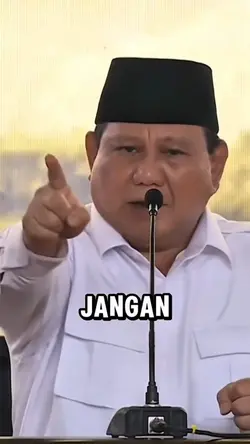 Pak Prabowo berkata