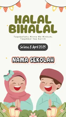 halal bihalal siswa