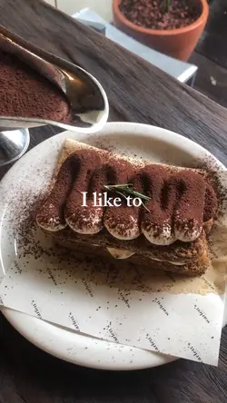 I like to eat