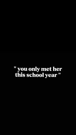 Only this schoolyear