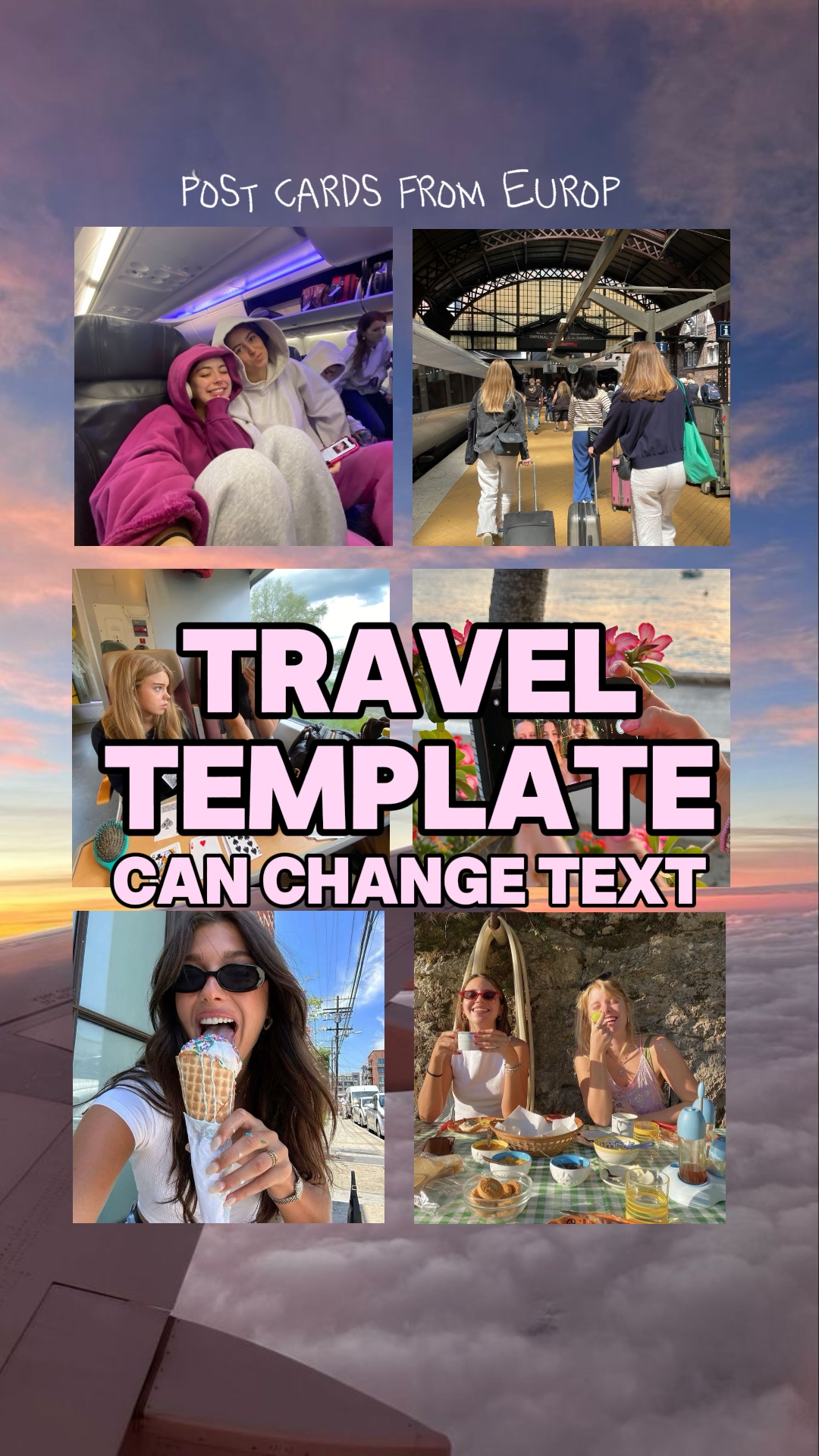 capcut template cover