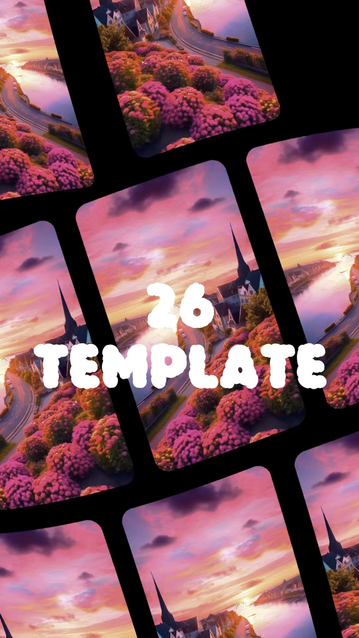 capcut template cover