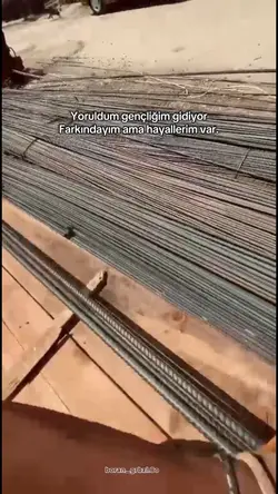 yoruldum