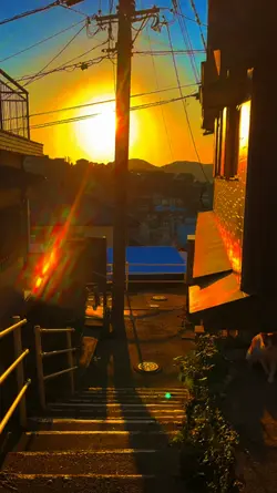 Aesthetic senja HDR