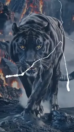 black animal