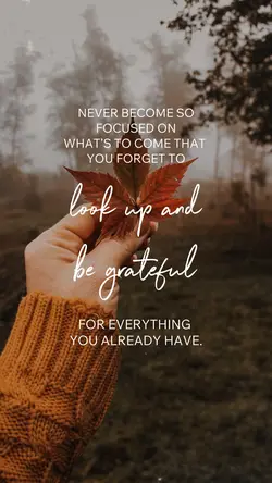 Be Grateful 