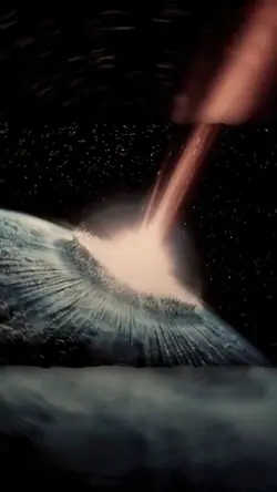 meteor menghantam 