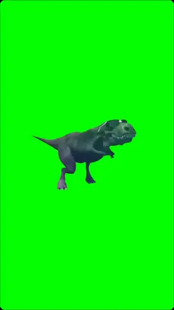 Dinosaur dancing