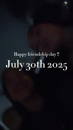 Happy friendship day