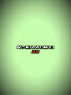 Born in july