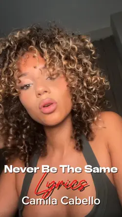 Never Be The Same 