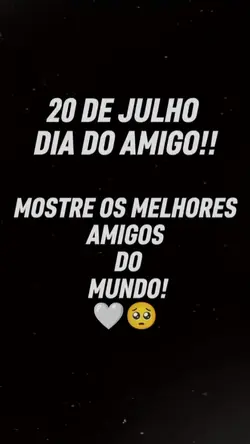 dia do amigo