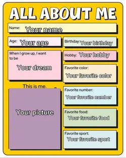 ALL ABOUT ME