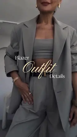 blazer outfit detail
