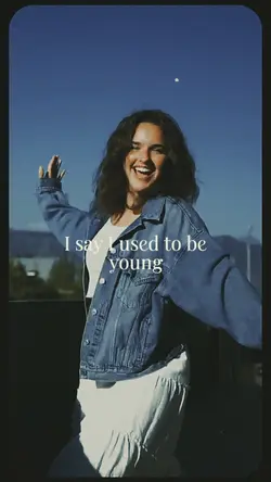 Used to be young