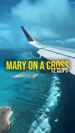 Mary on a cross