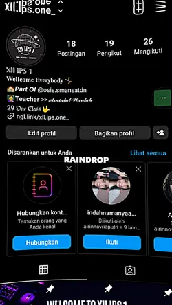 Versi ig kelass