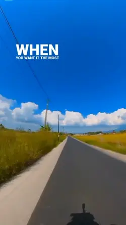 when you want it the