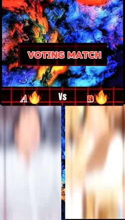 Voting match A vs B
