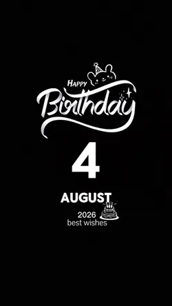 Hbd 4 august 2026