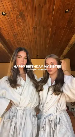 birthday my sister
