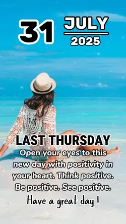 Last thu, July 31