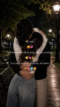 Mi felicidad eres tú