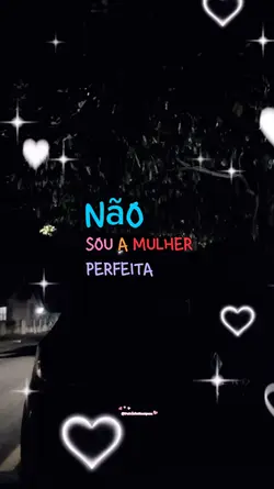 NÃO SOU PERFEITA