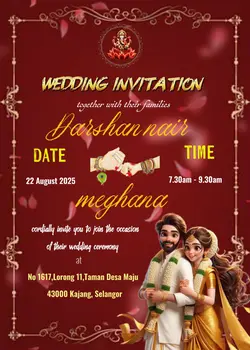 wedding invitation 