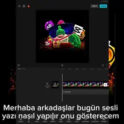 Sesli yazı yapımı