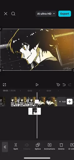 Slide up transition