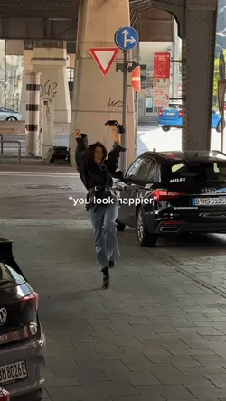 you look happier