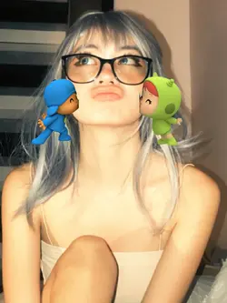 pocoyo sticker kiss