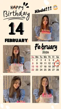 hbd 14 February