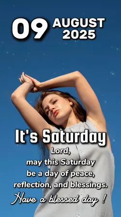 Saturday, August 9