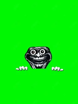 animasi troll face