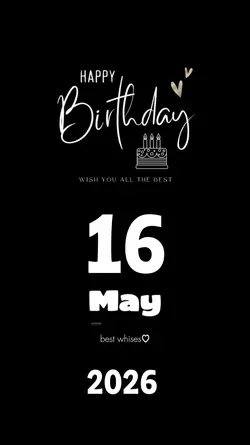 birthday 16 may 2026