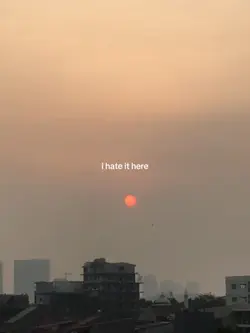 i hate it here 