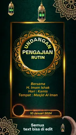 Undangan Pengajian 