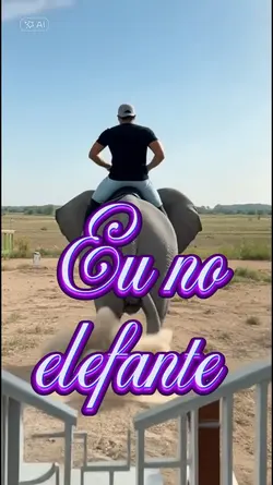 Eu no Elefante 
