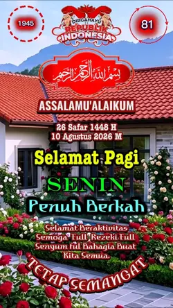 Senin Penuh Berkah