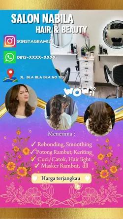 promosi salon