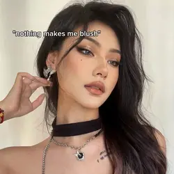 nothin make me blush