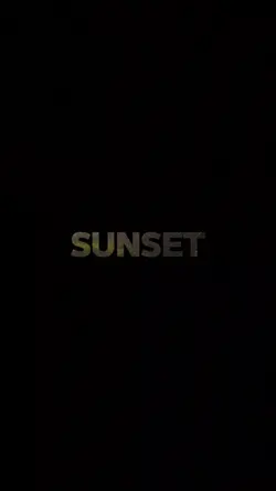 Sunset 
