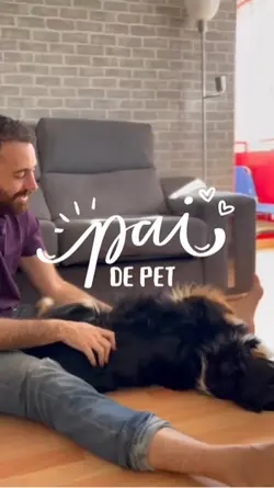 Pai de pet! 🐶🐾😸
