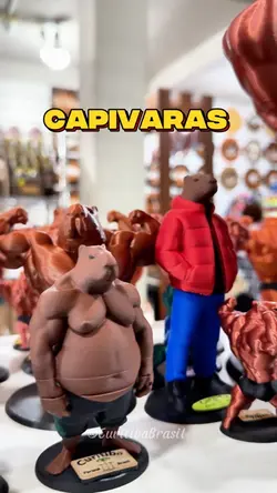 Capivara em 3D 