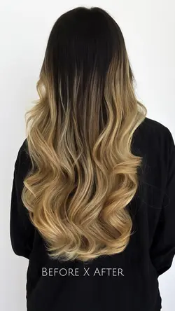 Blond hair salon