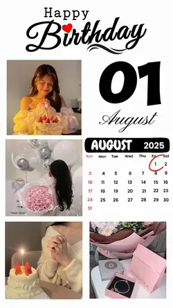 birthday 01 August