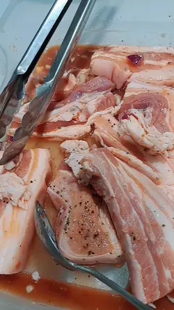 grilled pork
