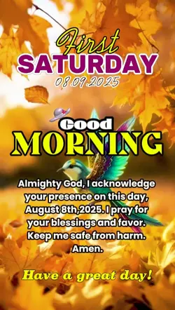 Good morning 